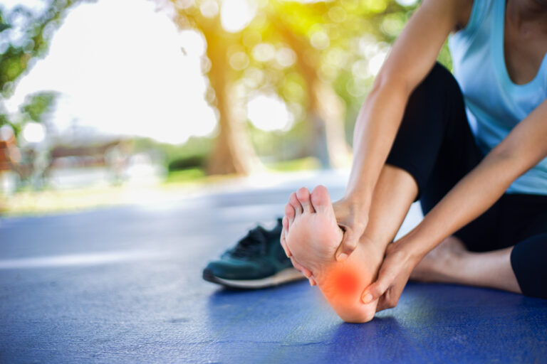 Image de :Blessure sportive au pied