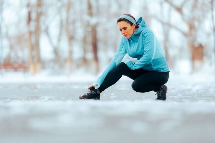 Image de :Temps froid : douleurs articulaires aux pieds